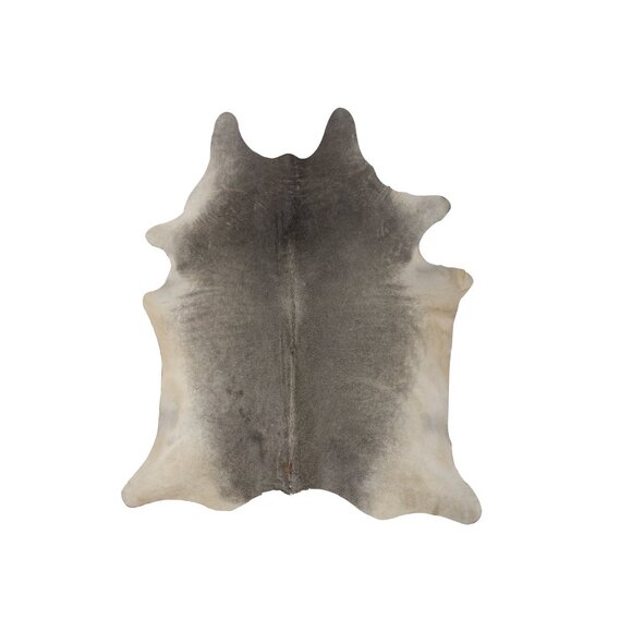 Natural Home Decor Geneva Cowhide Rug1-PieceGrey6'x7'
